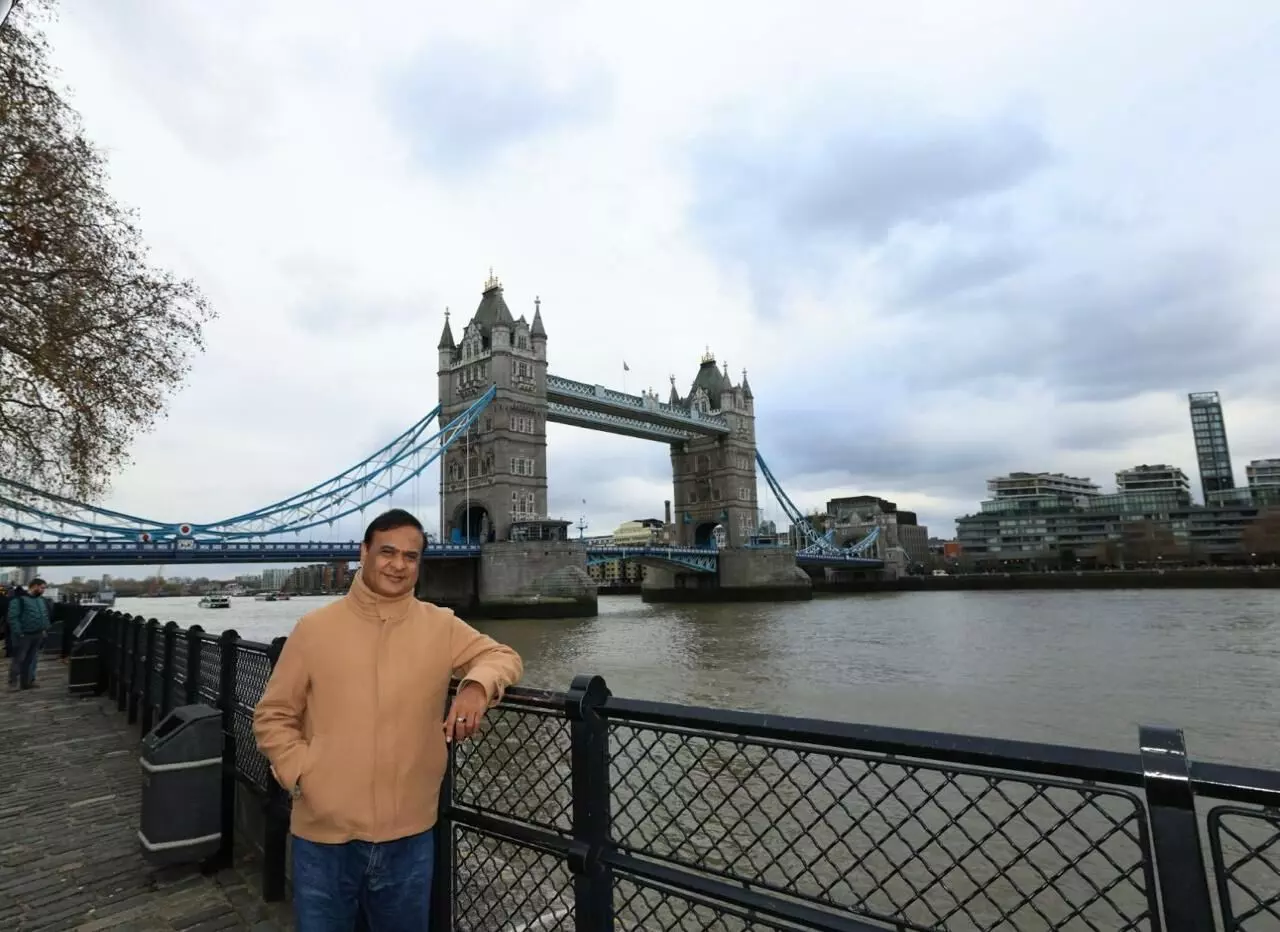 CM Sarma reviews London waterfront for ideas to upgrade Guwahati riverfront