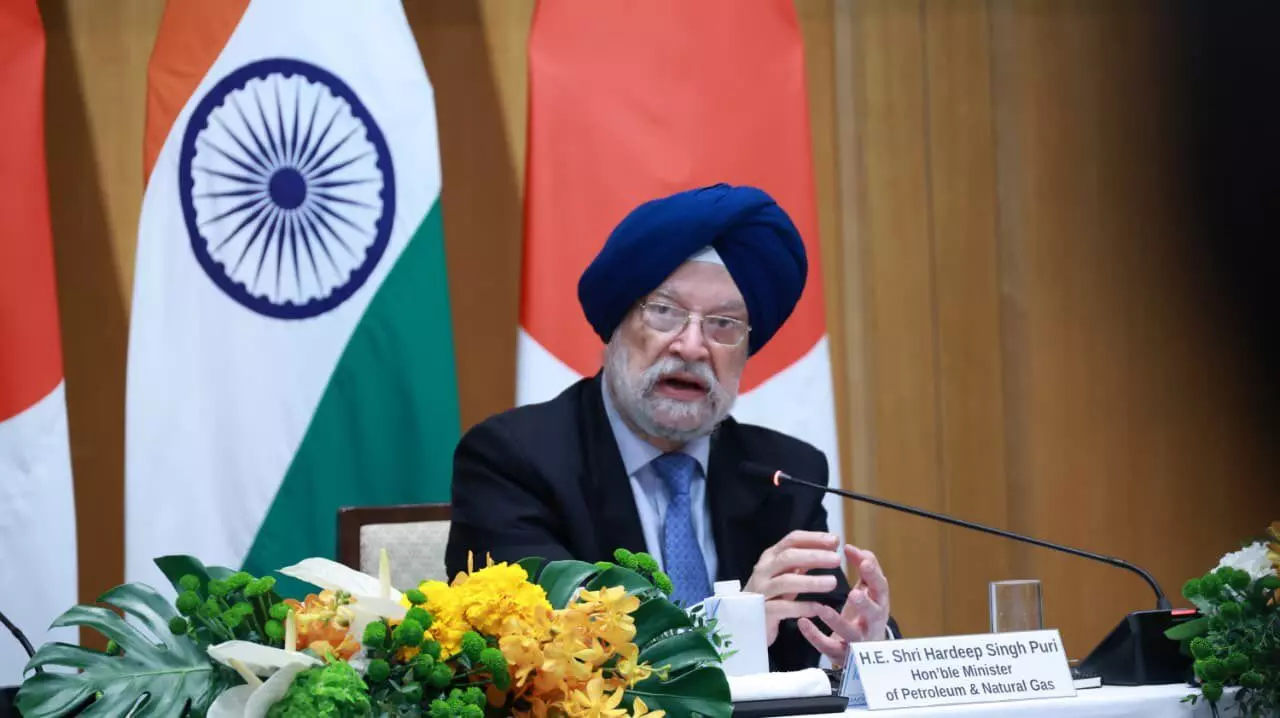 Hardeep Puri holds discussions to strengthen India-Japan cooperation in energy