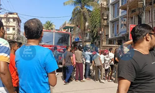 Guwahati fire claims lives of couple in Bharalumukh, gas leak suspected