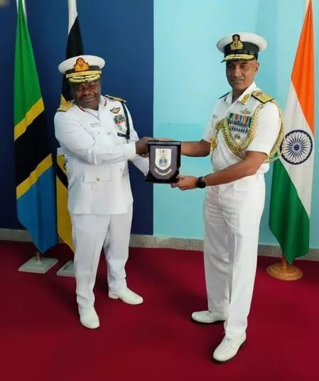 Indian, Tanzanian Navies hold talks on maritime security