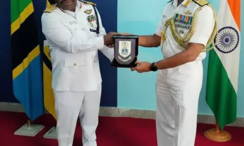Indian, Tanzanian Navies hold talks on maritime security