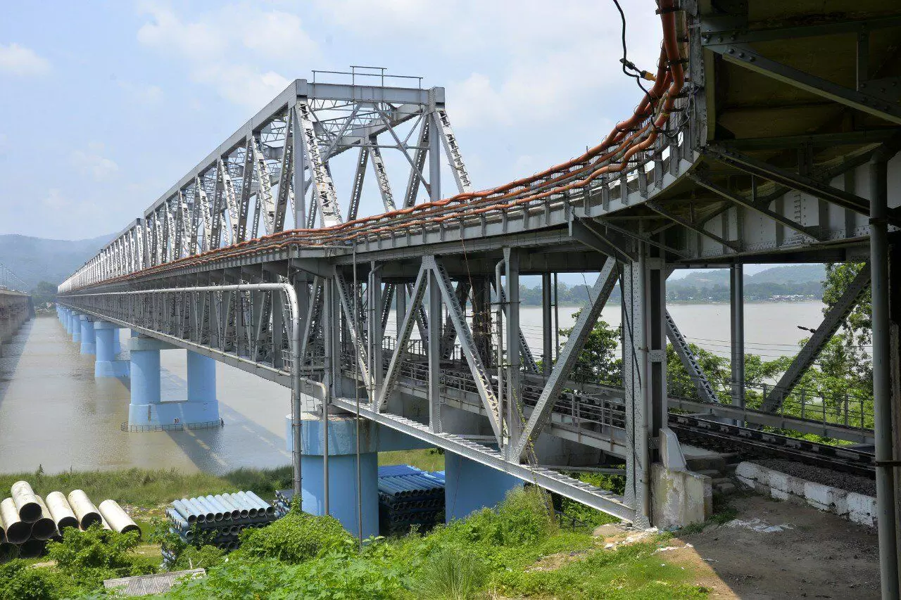 Double-lane rail expansion progresses, but Saraighat Bridge remains a choke point