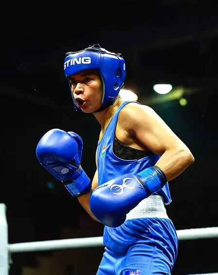 Telangana CM congratulates Nikhat Zareen on World Boxing Cup gold