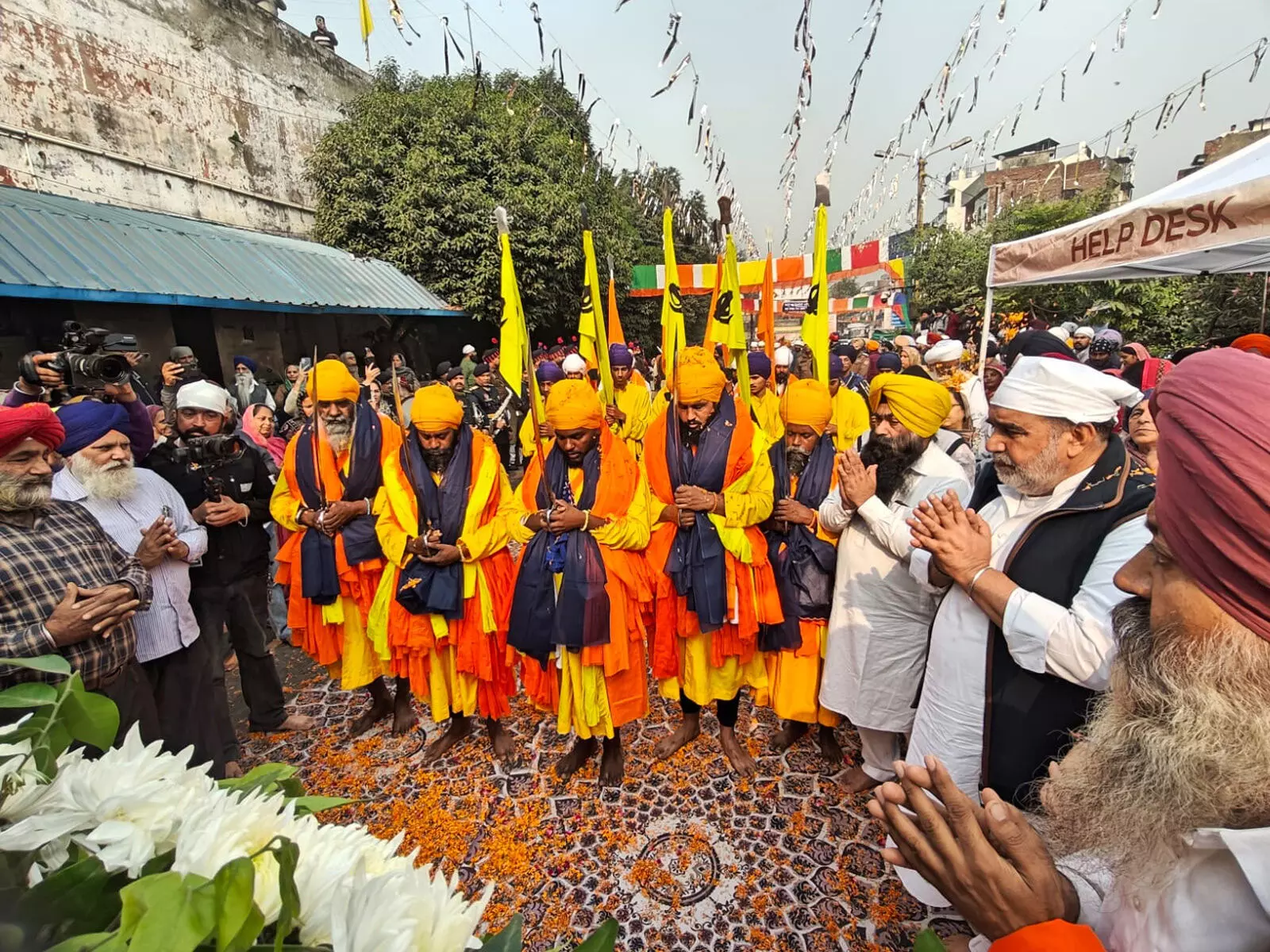 Spiritual glow in Anandpur Sahib on 350th martyrdom day of ninth Sikh Guru