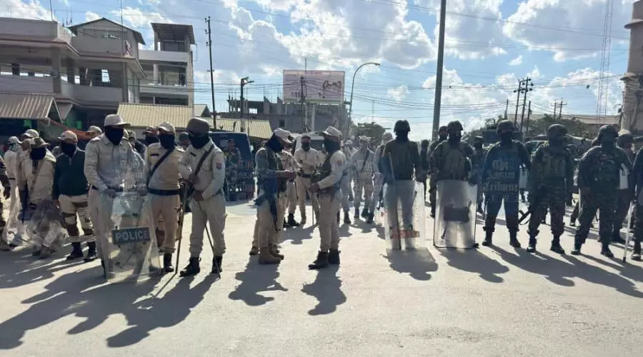 Violence in Manipur as anti-Sangai protesters clash with security forces