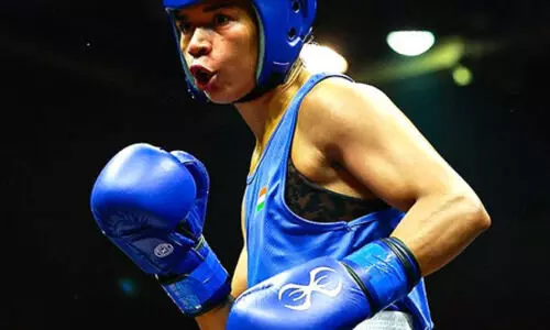 Telangana CM congratulates Nikhat Zareen on World Boxing Cup gold