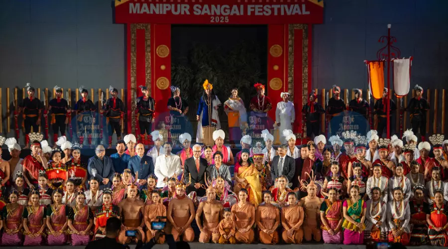 Manipur governor inaugurates Sangai Festival amid widespread protests