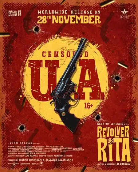 Censor Board clears Keerthy Suresh’s Revolver Rita with U/A certificate Censor Board clears Keerthy Suresh’s Revolver Rita with U/A certificate