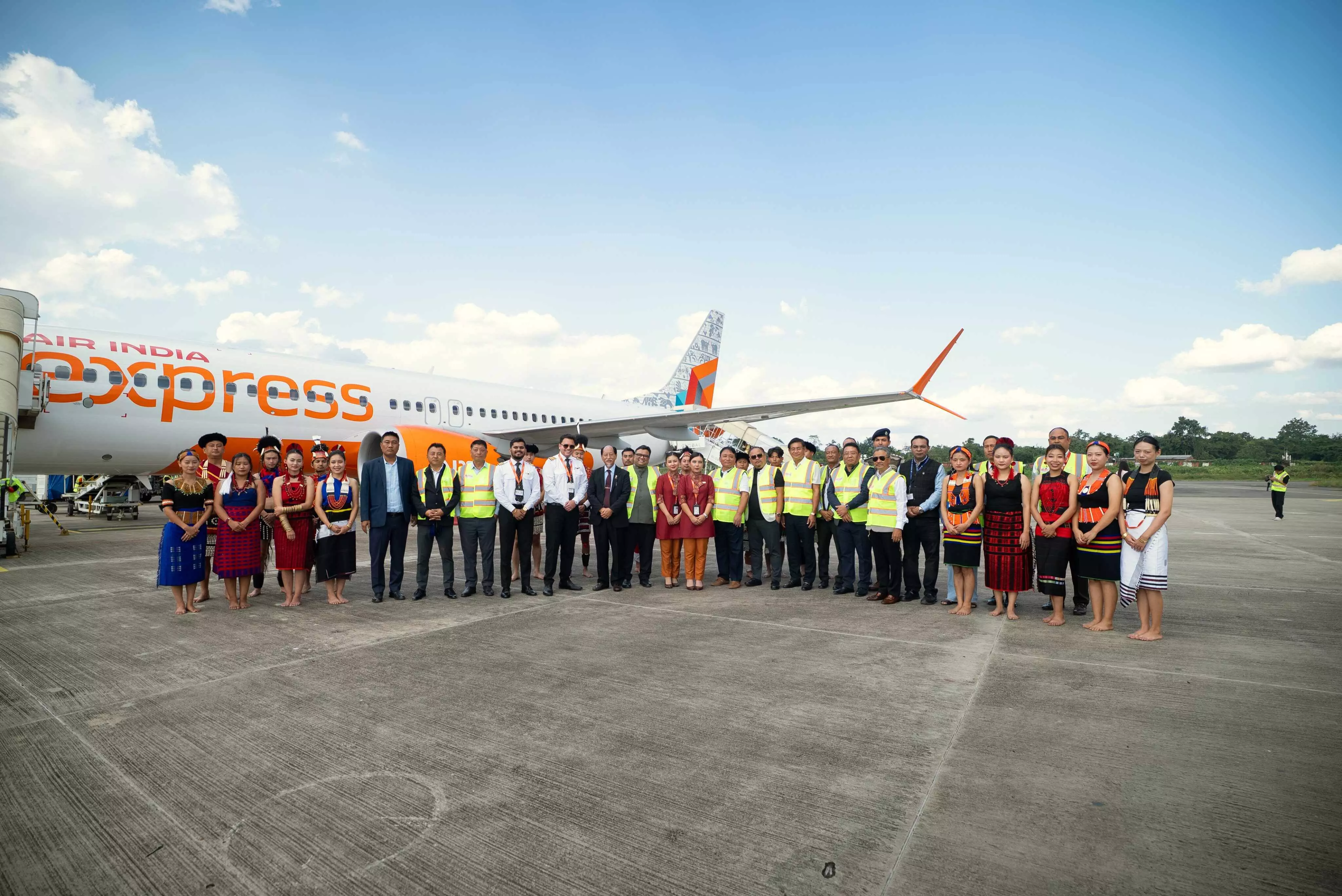 Air India express launches Tsungkotepsu-themed aircraft in Nagaland