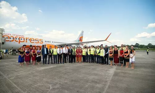 Air India express launches Tsungkotepsu-themed aircraft in Nagaland