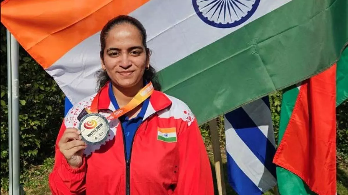 Pranjali Prashant Dhumal wins 25m pistol gold at Deaflympics Pranjali Prashant Dhumal wins 25m pistol gold at Deaflympics