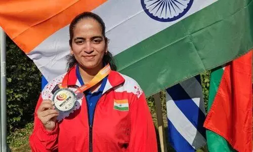 Pranjali Prashant Dhumal wins 25m pistol gold at Deaflympics