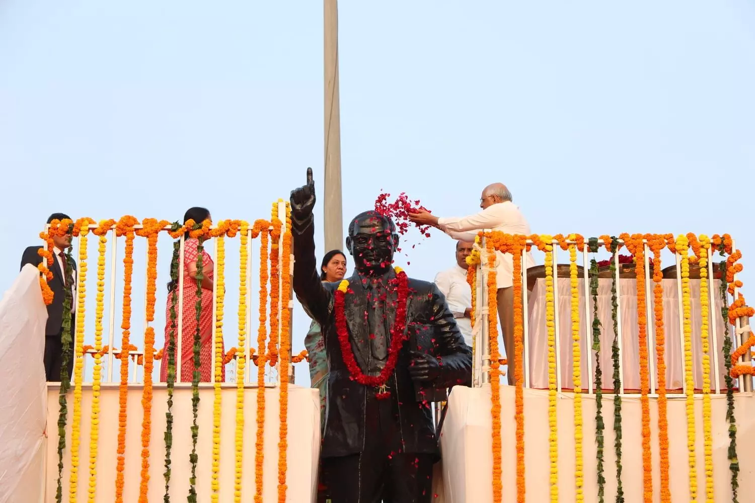 Gujarat CM Bhupendra Patel honours Ambedkar on Constitution Day