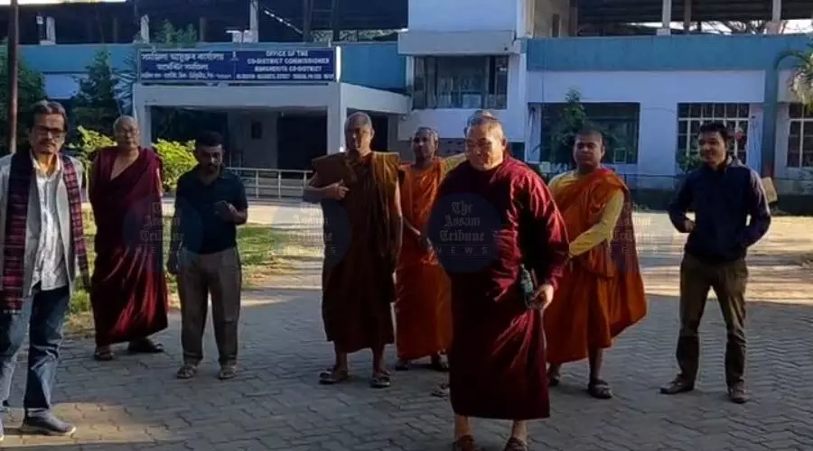 Margherita monk murder: Buddhist bodies submit Memoranda seeking swift justice