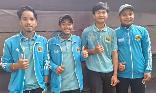 Test match experience at ACA Stadium inspires young cricketers to learn & evolve