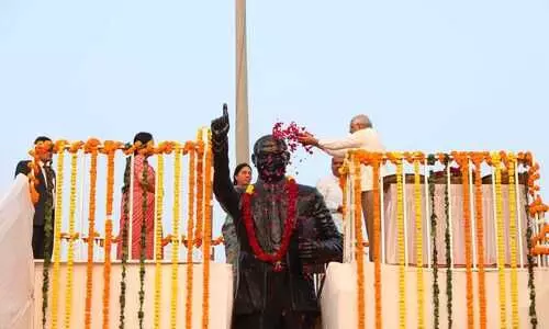 Gujarat CM Bhupendra Patel honours Ambedkar on Constitution Day