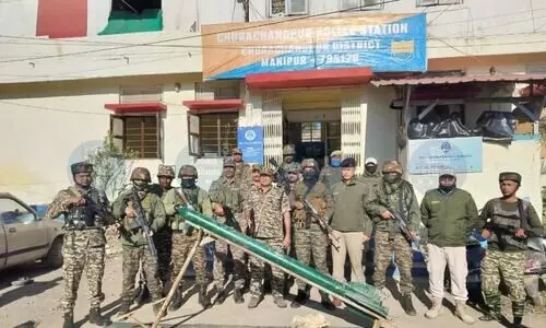 40-kg explosive, rifles & mortars seized in Manipur as forces bust caches in ops