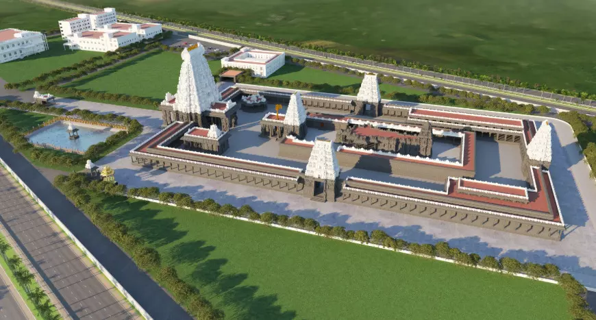 Andhra Pradesh CM begins work on ₹260-crore temple project in Amaravati