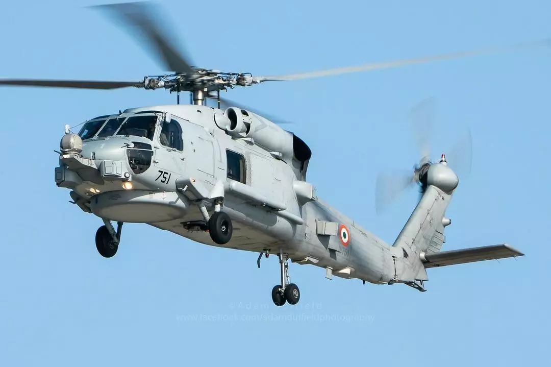 India signs ₹7,995 cr deal with US for MH-60R Navy helicopter support