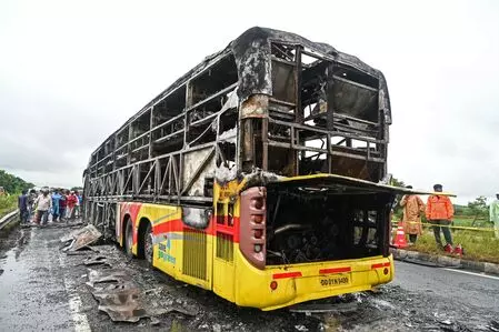NHRC flags deadly bus design flaws, seeks action on unsafe transport