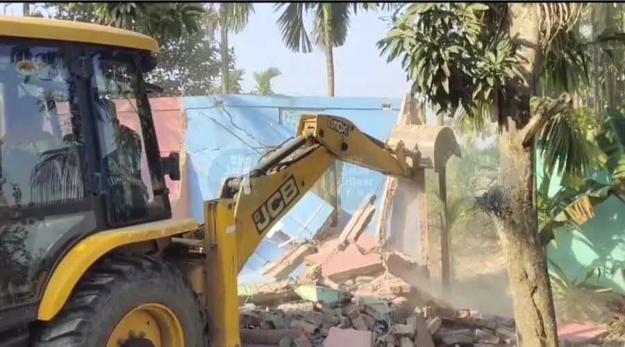 Eviction drive in Nagaon’s Lutamaari Reserve Forest; 1,700 families affected