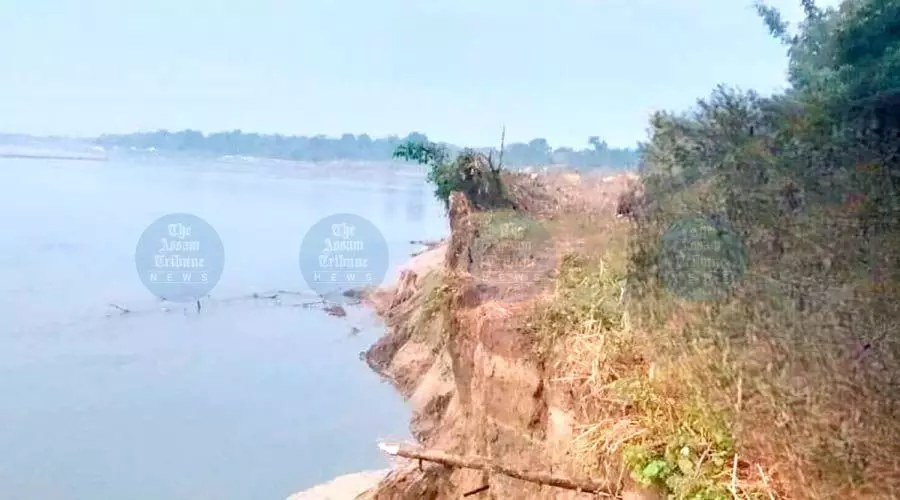 Subansiri erosion ravages Lakhimpur’s Pub Telahi amid administrative deadlock Subansiri erosion ravages Lakhimpur’s Pub Telahi amid administrative deadlock