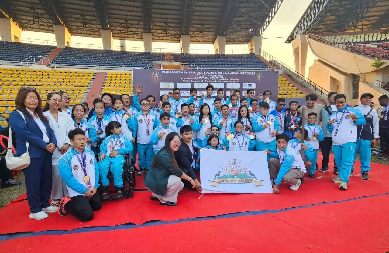 Arunachal CM hails state’s 84-medal haul at North East Para Games Arunachal CM hails state’s 84-medal haul at North East Para Games