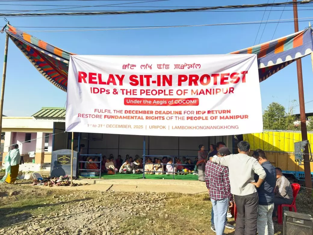 Manipur creates IDP resettlement panels as displaced families begin 31-day protest Manipur creates IDP resettlement panels as displaced families begin 31-day protest