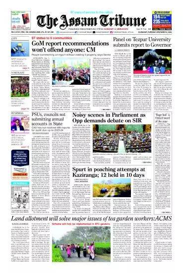 The Assam Tribune