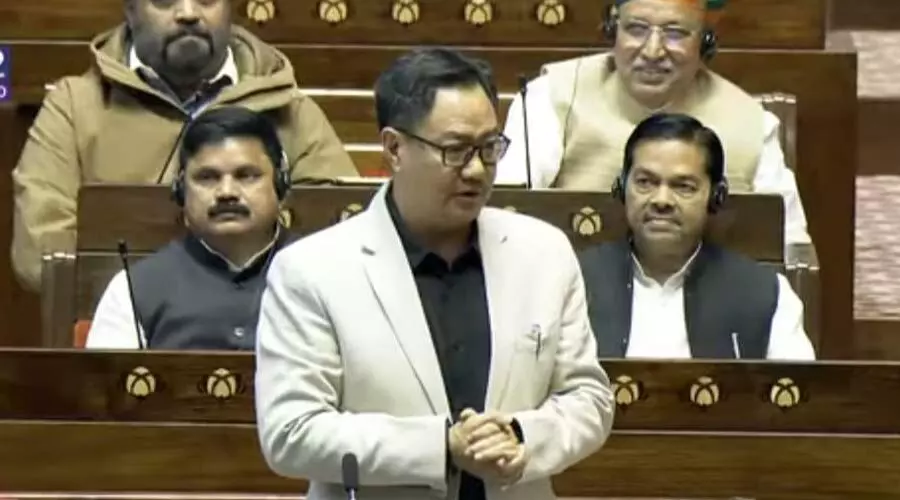 ‘Govt ready for SIR debate but no timelines’: Rijiju tells stormy Rajya Sabha