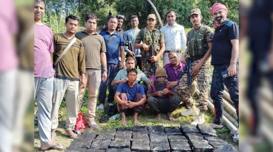 NCB busts Myanmar–Manipur cartel in Cachar, nets Rs 12.5 cr heroin, two held