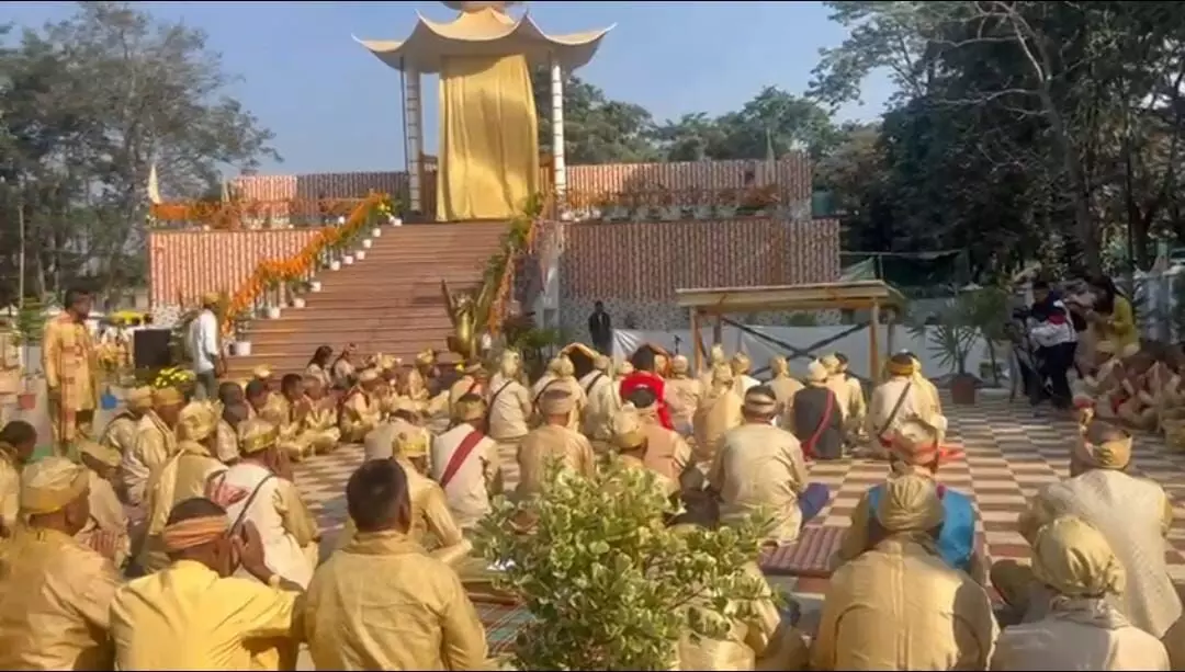 Assam marks Asom Diwas with tributes to Sui-Ka-Pha; Nazira unveils statue