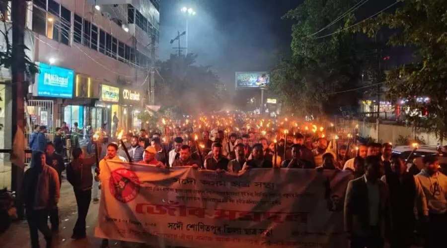 Tezpur University stir enters Day 75; calls for VC’s removal grow louder