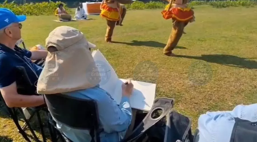 Majuli’s mask art finds new canvas on traveller’s sketchbook