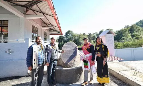 Scindia unveils Rs 646-Cr projects in Nagaland, joins Hornbill stone pulling ceremony
