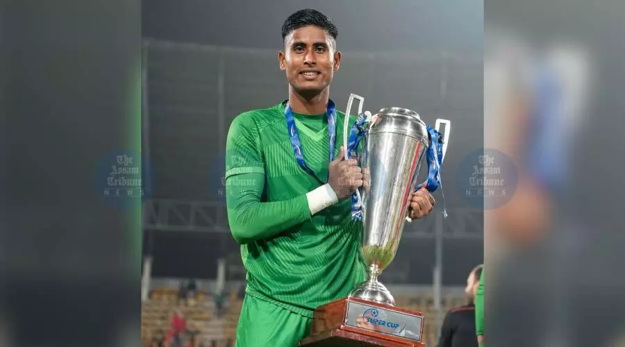 Guwahati goalkeeper Hrithik Tiwari dedicates Super Cup win to Zubeen Garg in Goa
