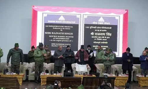 Arunachal gets major infra boost as Rajnath Singh inaugurates 32 BRO projects