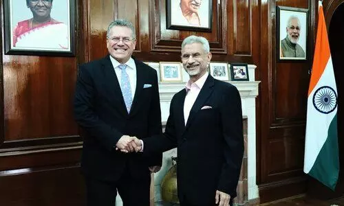 EAM Jaishankar holds talks with EU’s Sefcovic; hopeful of fruitful cooperation in India