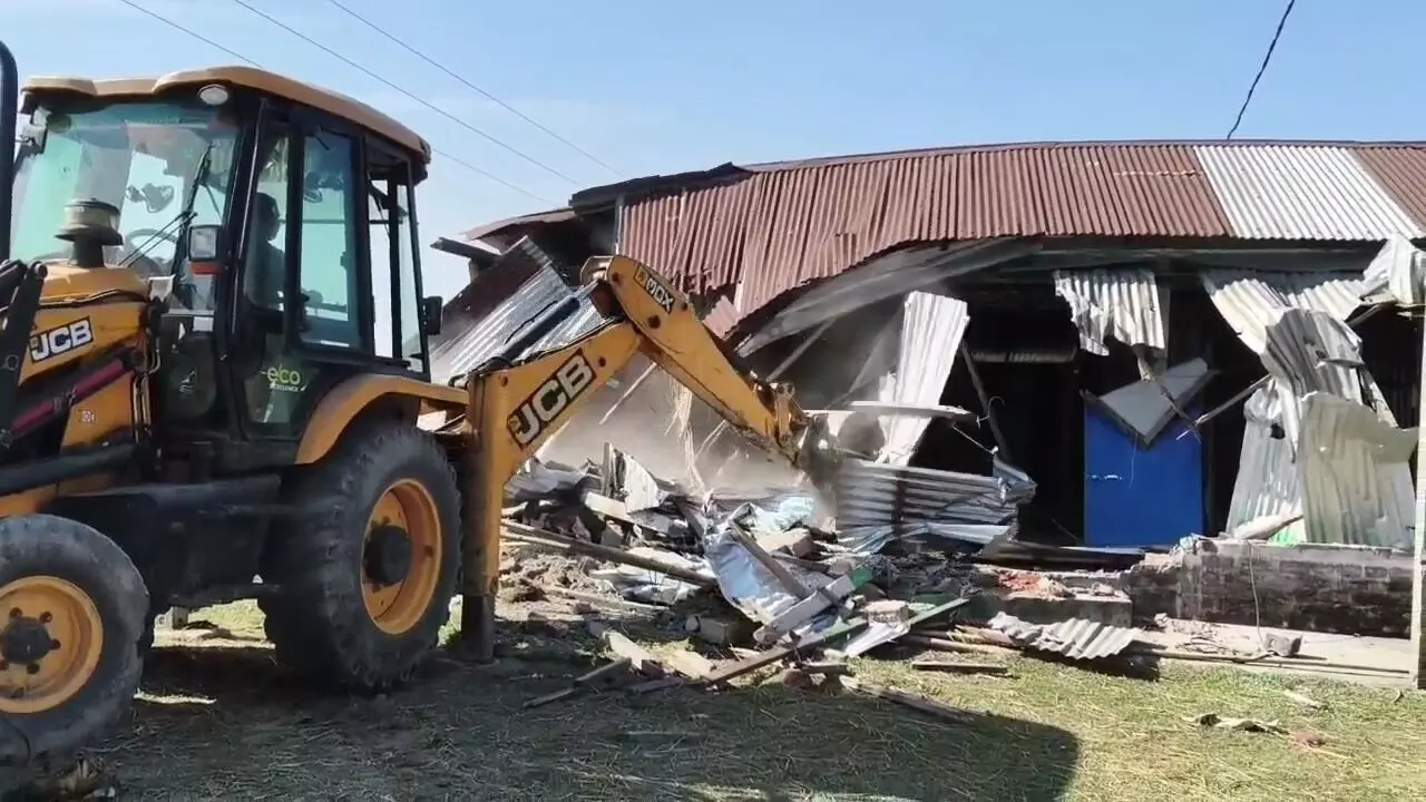 54 families evicted as Bongaigaon administration clears grazing reserve land