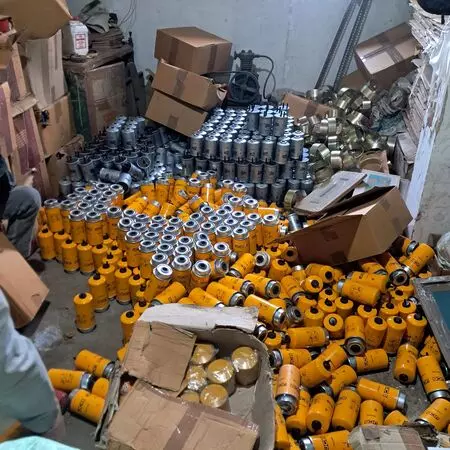 Delhi Crime Branch busts factory making fake oil filters of top auto brands Delhi Crime Branch busts factory making fake oil filters of top auto brands