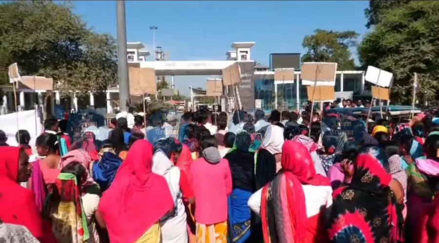 Numaligarh’s Letekujan Tea Estate shuts as workers protest land grab, govt neglect