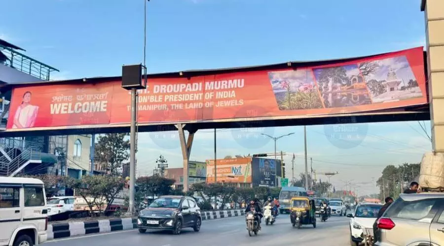 President Murmus 1st Manipur visit since 2023 on Dec 11; Imphal on high alert President Murmus 1st Manipur visit since 2023 on Dec 11; Imphal on high alert