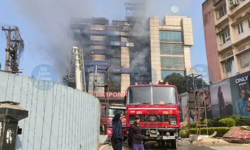 Midnight fire engulfs GS Road mall; no casualties, dousing enters 12th hr