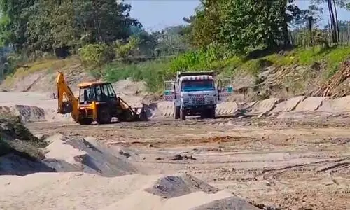 Illegal sand mining along Brahmaputra raises alarm in Palasbari area