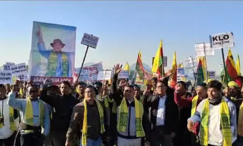 Koch-Rajbongshi groups suspend Kokrajhar rail blockade after Centre’s assurance