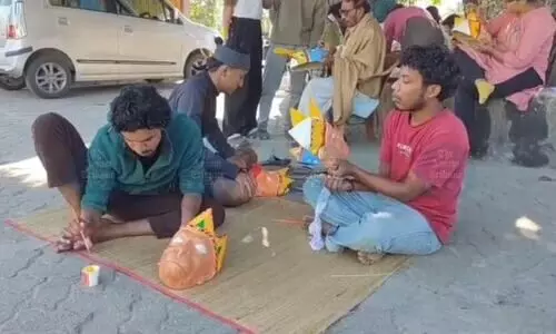 Majuli satra turns open classroom as NSD students learn Assams timeless mask art