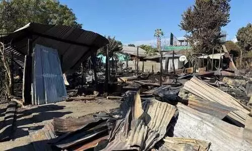 Two siblings killed in fire at old residential quarters in Arunachal’s Tezu