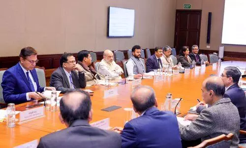 Amit Shah discusses setting up port security bureau for ships