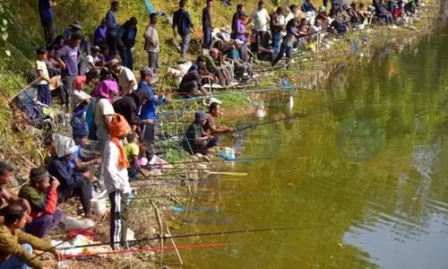 Border fishing contest unites Assam, Meghalaya communities at disputed Hahim