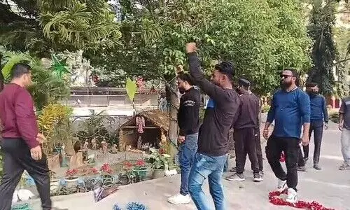 Four arrested in Christmas vandalism case at Nalbari school